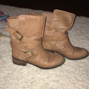 Leather Steve Madden Booties